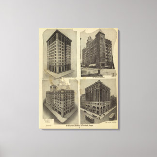 Lienzo Solidez arquitectónica en Portland, Oregón