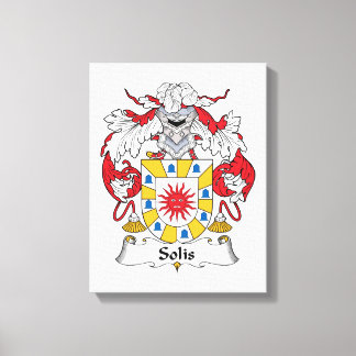 Lienzo Solis Family Crest