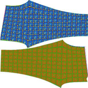 Lienzo sólo aspecto/espesor