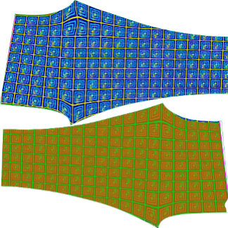 Lienzo sólo aspecto/espesor