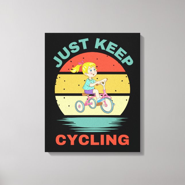 LIENZO SÓLO MANTENER EL CICLISMO (Anverso)