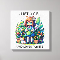 Sólo un Chica que ama las plantas