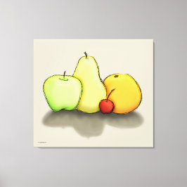 Lienzo Solo un poco de fruta