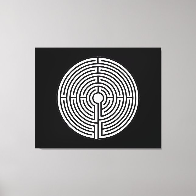 Lienzo Sólo una circular de Maze (Anverso)