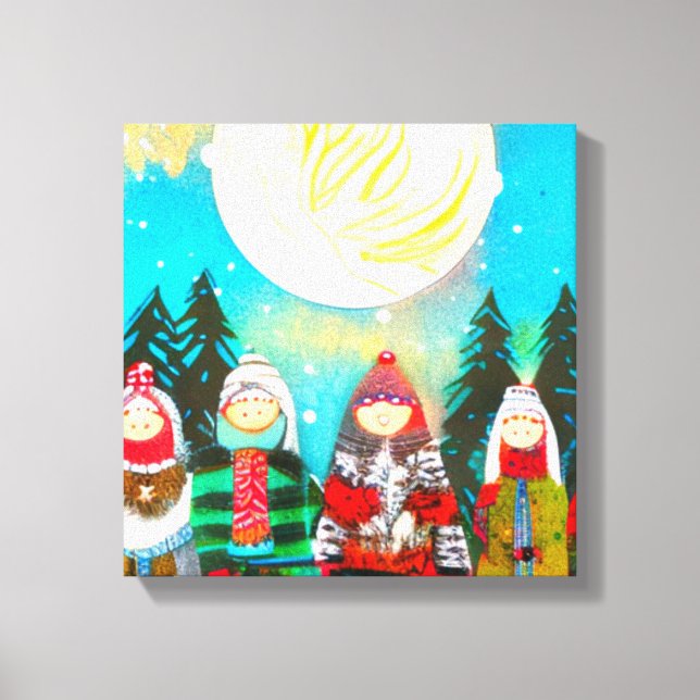 Lienzo Solsticio de invierno (Anverso)