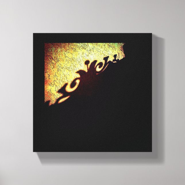 Lienzo Sombra de puerta (Anverso)