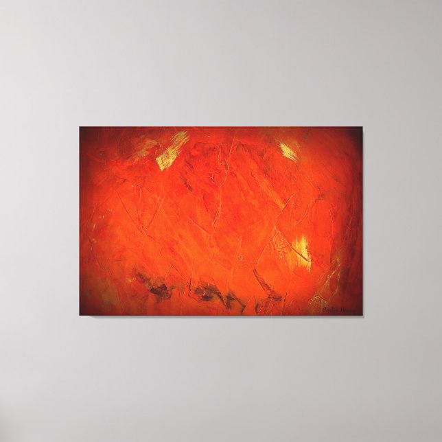 Lienzo Sombras de Adobe (Anverso)