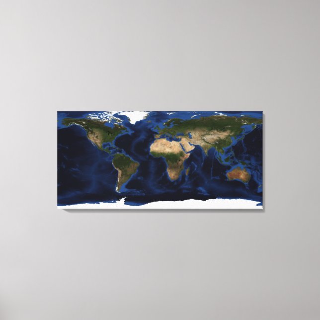 Lienzo Sombreado topográfico y batimétrico de tierra comp (Anverso)