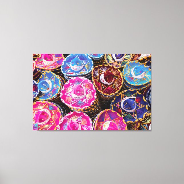 Lienzo Sombreros (Anverso)