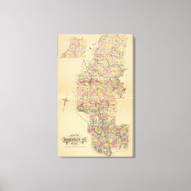 Lienzo Somerset Co., Maine (Anverso)