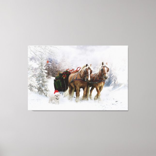 Lienzo Son Navidades (Anverso)