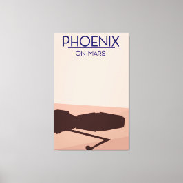Lienzo Sonde Phoenix sur Mars.