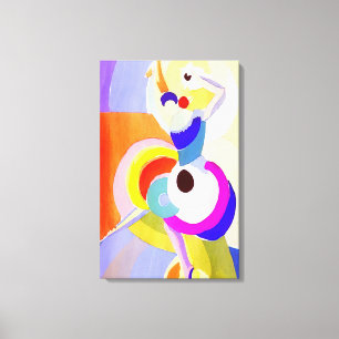 Lienzo Sonia Delaunay - FLAMENCO DANCER