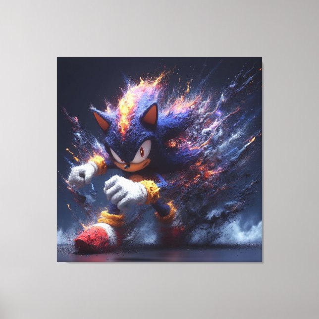 Lienzo Sonic Toile tendue (Anverso)