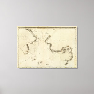 Lienzo Sonido de Norton, estrecho de Bherings, Alaska