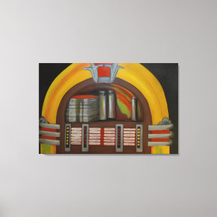 Lienzo Sonidos de los 60