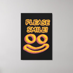 Lienzo "¡Sonríe, por favor!" Diseño Cuto. Comprar ahora