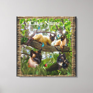 Lienzo Sophie siamesa