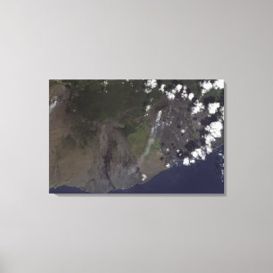 Lienzo Soplo múltiple de los penachos hacia el