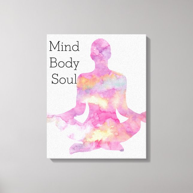 Lienzo Soul del cuerpo mental (Anverso)