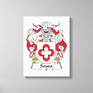 Lienzo Sousa Family Crest