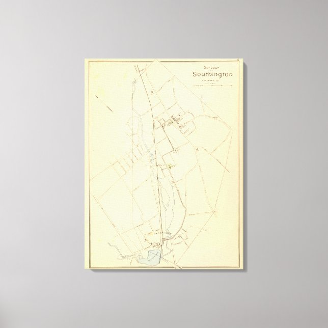 Lienzo Southington Borough (Anverso)