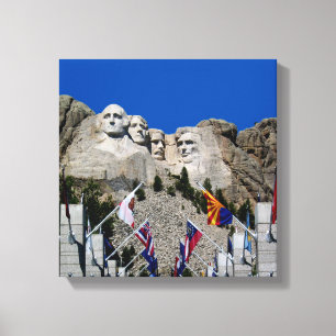Lienzo Souvenir de Mount Rushmore Dakota del Sur