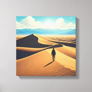 Lienzo Souvenir del Parque Nacional del Valle de la Muert