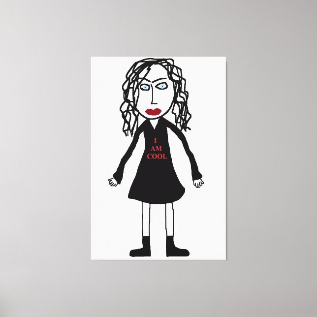 Lienzo Soy Guay (Anverso)