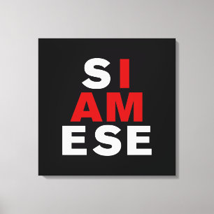 LIENZO SOY SÍAMESE