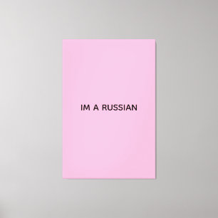 LIENZO SOY UN CARTEL RUSO