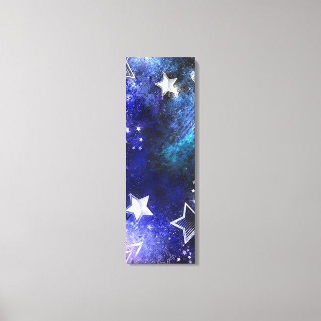 Lienzo Space Background with Stars (Anverso)