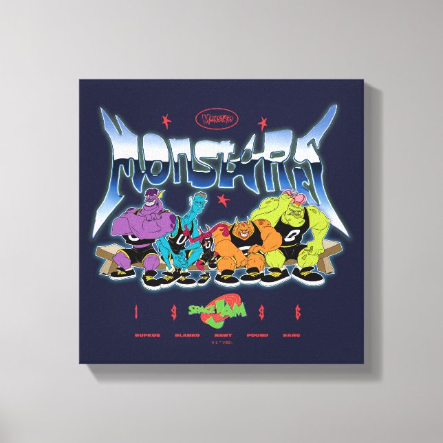 Lienzo SPACE JAM™ Monstars 1996 Gráfico (Anverso)