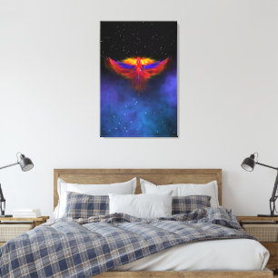 Lienzo Space Phoenix Nebula