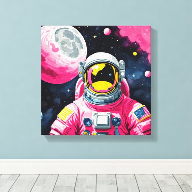 LIENZO SPACEWALK-EVA 6 (Insitu (piso de madera))