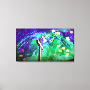 Lienzo Sparkle de cruces de tierra sagradas pinturas de l