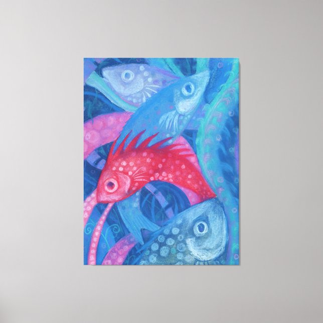 Lienzo "Spawning" extra large (Anverso)