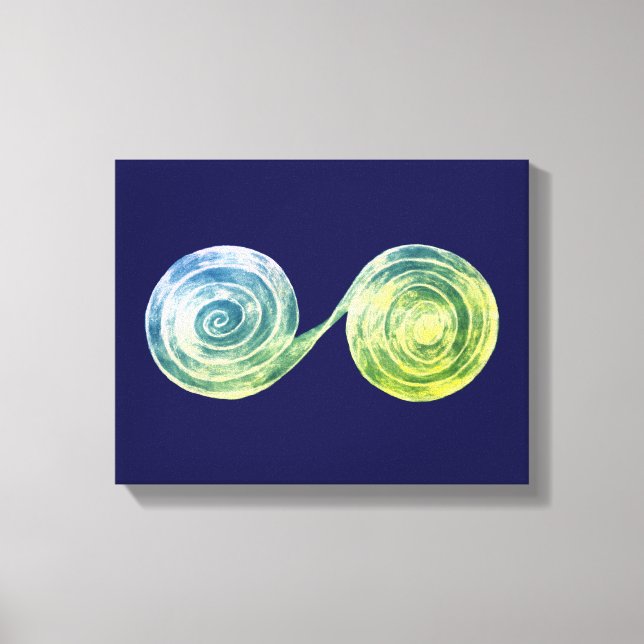 Lienzo Spirals Canvas Print (Anverso)