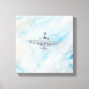 Lienzo SPITFIRE. "As de espadas". 2014.