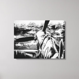 Lienzo Spitfire en el amanecer