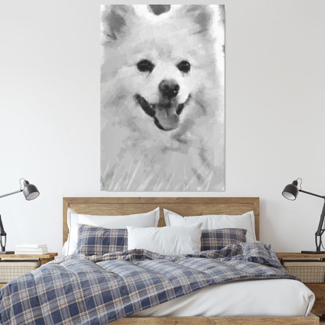 Lienzo Spitz Japonés (Insitu(Dormitorio))