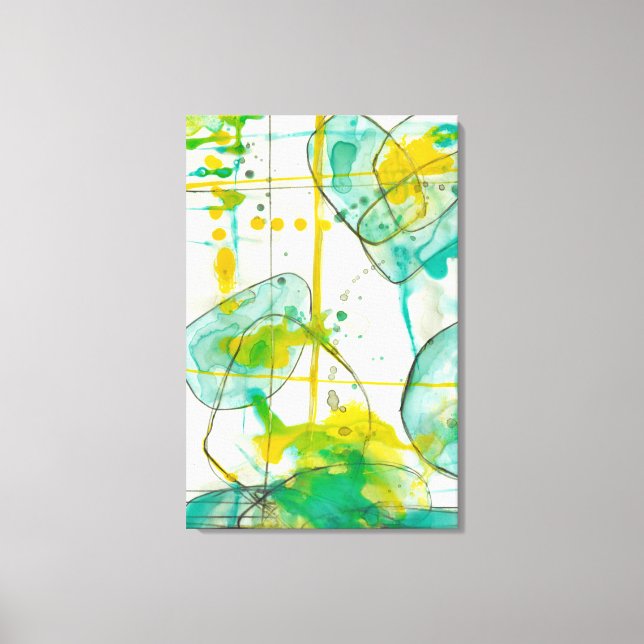 Lienzo Splish Splash I (Anverso)
