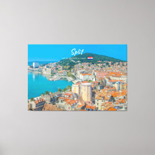 Lienzo Split, Croacia - Ciudad Costera