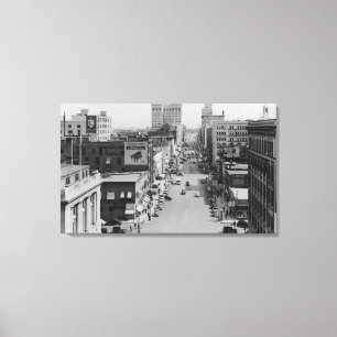 Lienzo Spokane, Washington - avenida de la orilla