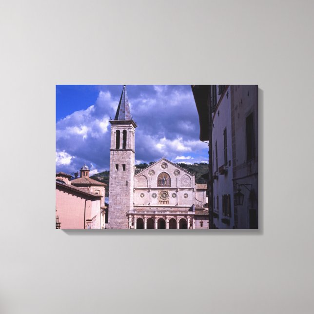 Lienzo Spoleto Umbria Italia (Anverso)