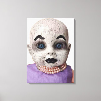 Lienzo Spooky Doll Wall Art