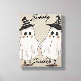 Lienzo Spooky Season Squad Stretched Canvas Print