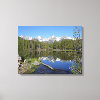 Lienzo Sprague Lake II en el Parque Nacional Rocky Mounta