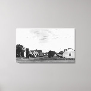Lienzo Springfield, O motel de Sutton en la carretera de