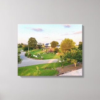 Lienzo Springtime en Rocky Hill - Ember tranquilo